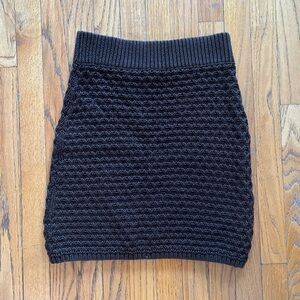 COS Brown Knit Skirt